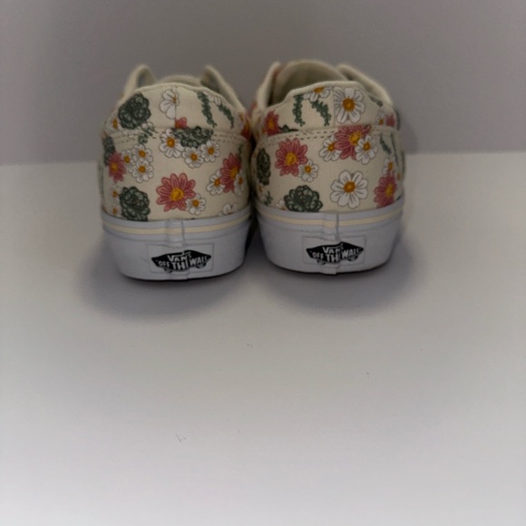 Vans Cream Floral Print Sneakers (brand new) - Picture 8 of 10